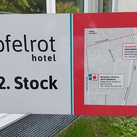 Hotel-Etage Apfelrot Erding Exteriör bild